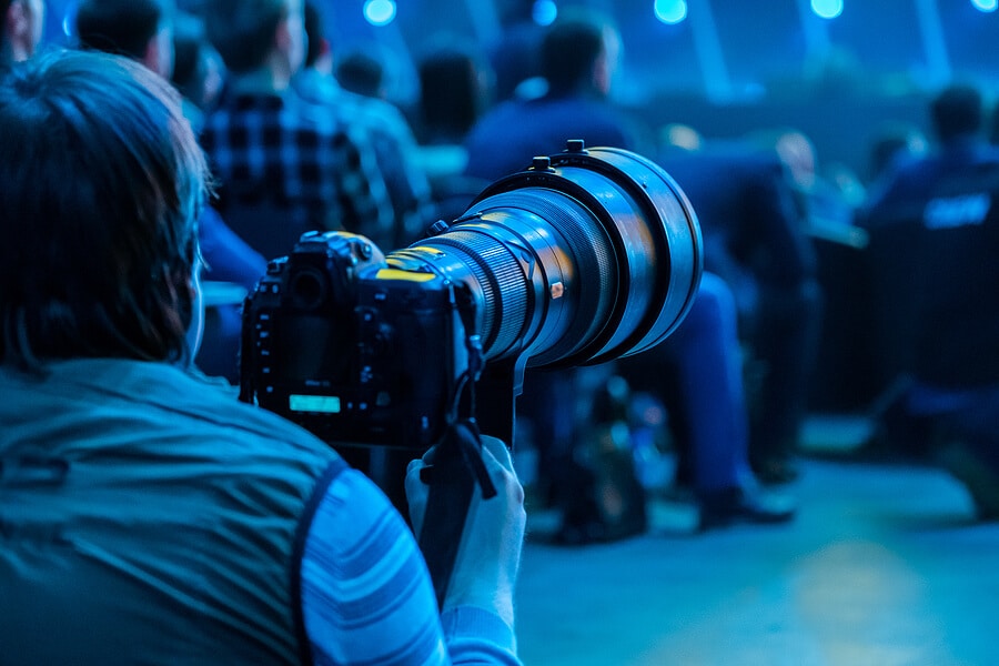 Photographe professionnel événement d'entreprise